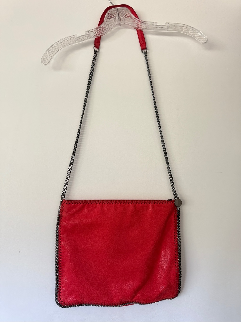 Stella McCartney Falabella Coral Pink Crossbody Bag